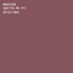 #86545B - Spicy Mix Color Image